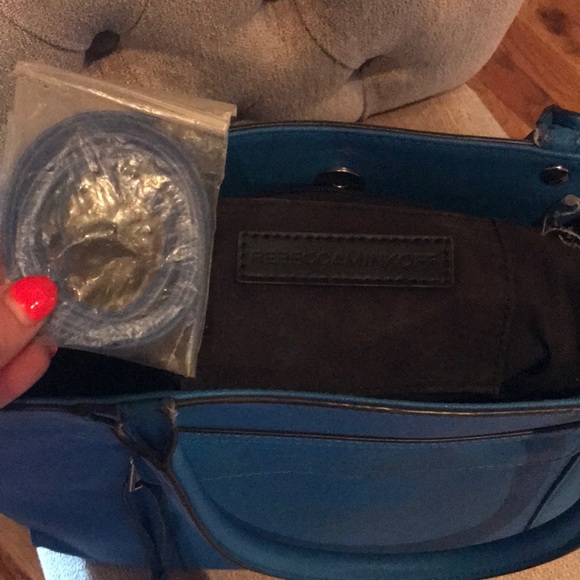 Blue Rebecca Minkoff statement bag - Picture 2 of 3